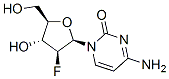 4-Amino-1-(2-deoxy-2-fluoro-beta-D-arabinofuranosyl)-2(1H)-pyrimidinone Structure,56632-83-8Structure