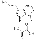 7-Methyltryptamine, oxalate salt Structure,56644-28-1Structure