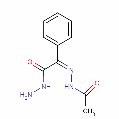 2-(Acetylhydrazono)-2-phenylacetohydrazide Structure,56735-29-6Structure