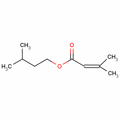 Iso-amyl senecioate Structure,56922-73-7Structure