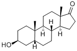 5β-androstan-3β-ol-17-one(standard solution) Structure,571-31-3Structure