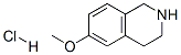 6-Methoxy-1,2,3,4-tetrahydroisoquinoline hydrochloride Structure,57196-62-0Structure