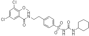 3-Chloro glyburide

(glyburide impurity) Structure,57334-89-1Structure