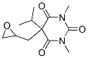 1,3-Dimethyl-5-isopropyl-5-(oxiranylmethyl)-2,4,6(1h,3h,5h)-pyrimidinetrione Structure,57397-01-0Structure