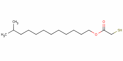 Mercapto-acetic acid isotridecylester Structure,57417-85-3Structure