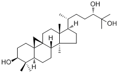 Cycloartane-3,24,25-triol Structure,57576-29-1Structure