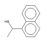 1-(1-萘)乙醇結(jié)構(gòu)式_57605-95-5結(jié)構(gòu)式