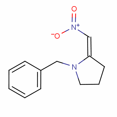 1-(Benzyl)-2-(nitromethylene)pyrrolidine Structure,57734-58-4Structure