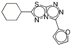 6-Cyclohexyl-3-(2-furanyl)-1,2,4-triazolo[3,4-b][1,3,4]thiadiazole Structure,577696-37-8Structure