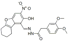 (9ci)-3,4-二甲氧基-,[(6,7,8,9-四氫-2-羥基-3-硝基-1-二苯并呋喃)亞甲基]苯乙酸肼結(jié)構(gòu)式_577700-12-0結(jié)構(gòu)式