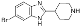 6-Bromo-2-piperidin-4-yl-1H-benzoimidazole Structure,578709-05-4Structure