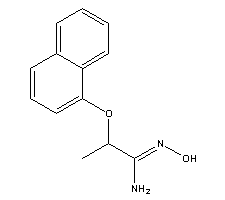 萘丙多昔結(jié)構(gòu)式_57925-64-1結(jié)構(gòu)式