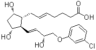 (+)-5-Trans cloprostenol Structure,57968-81-7Structure