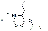 N-(trifluoroacetyl)-l-leucine 1-methylbutyl ester Structure,57983-42-3Structure