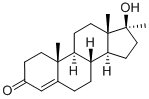 甲睪酮結構式_58-18-4結構式