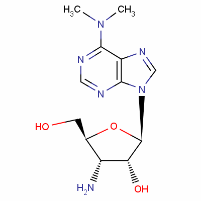 Puromycin aminonucleoside Structure,58-60-6Structure