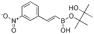 3-Nitro-trans-beta-styrylboronic acid pinacol ester Structure,581802-25-7Structure