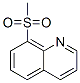 Quinoline, 8-(methylsulfonyl)- Structure,5825-42-3Structure