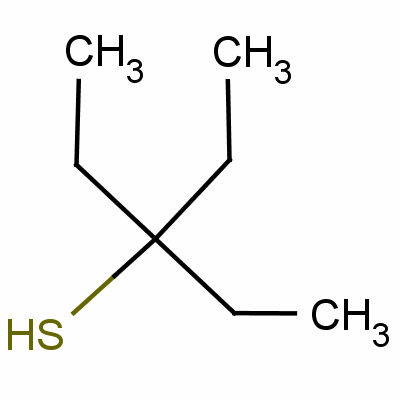 3-Ethylpentane-3-thiol Structure,5827-80-5Structure