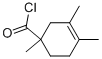 3-Cyclohexene-1-carbonyl chloride,1,3,4-trimethyl-(9ci) Structure,58286-30-9Structure