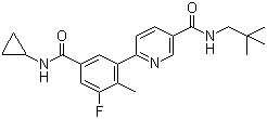 Losmapimod,gw-856553 Structure,585543-15-3Structure