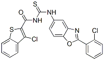 (9ci)-3-氯-n-[[[2-(2-氯苯基)-5-苯并噁唑yl]氨基]硫氧代甲基]-苯并[b]噻吩-2-羧酰胺結(jié)構(gòu)式_586391-96-0結(jié)構(gòu)式