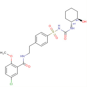 Rac trans-2-hydroxy glyburide Structure,586414-93-9Structure