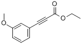 (3-Methoxy-phenyl)-propynoic acid ethyl esterStructure,58686-72-9Structure (3-Methoxy-phenyl)-propynoic acid ethyl ester Structure,58686-72-9Structure