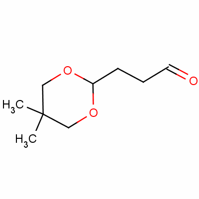 5,5-Dimethyl-1,3-dioxane-2-propionaldehyde Structure,58697-03-3Structure