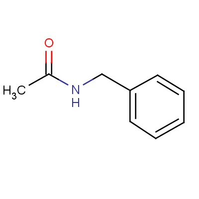 N-芐基乙酰胺結(jié)構(gòu)式_588-46-5結(jié)構(gòu)式