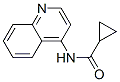 Cyclopropanecarboxamide,n-4-quinolinyl-(9ci) Structure,588679-96-3Structure