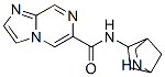 (9ci)-n-2-氮雜雙環(huán)[2.2.1]庚-5-基-咪唑并[1,2-a]吡嗪-6-羧酰胺結(jié)構(gòu)式_588725-51-3結(jié)構(gòu)式