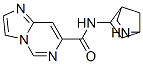 (9ci)-n-2-氮雜雙環(huán)[2.2.1]庚-5-基-咪唑并[1,2-c]嘧啶-7-羧酰胺結(jié)構(gòu)式_588725-69-3結(jié)構(gòu)式