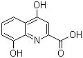 4,8-二羥基喹啉-2-甲酸結(jié)構(gòu)式_59-00-7結(jié)構(gòu)式