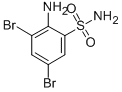 2-Amino-3,5-dibromo-benzenesulfonamide Structure,59018-47-2Structure