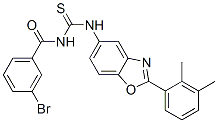 (9ci)-3-溴-n-[[[2-(2,3-二甲基苯基)-5-苯并噁唑基]氨基]硫氧代甲基]-苯甲酰胺結(jié)構(gòu)式_590396-52-4結(jié)構(gòu)式