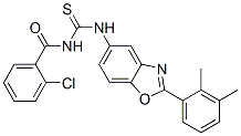 (9ci)-2-氯-n-[[[2-(2,3-二甲基苯基)-5-苯并噁唑基]氨基]硫氧代甲基]-苯甲酰胺結(jié)構(gòu)式_590396-77-3結(jié)構(gòu)式