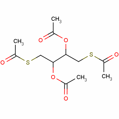 (R*,r*)-s,s’-(2,3-diacetoxybutane-1,4-diyl) bis(thioacetate) Structure,59051-95-5Structure