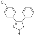 3-(4-Chlorophenyl)-4-phenyl-4,5-dihydro-1h-pyrazole Structure,59074-26-9Structure