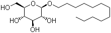 N-dodecylβ-d-glucopyranoside Structure,59122-55-3Structure