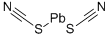 Lead(Ⅱ)Thiocyanate Structure,592-87-0Structure