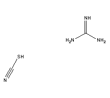 Guanidine thiocyanate Structure,593-84-0Structure