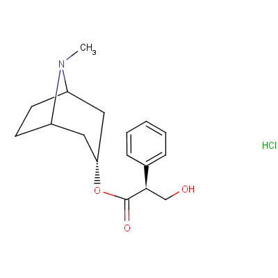 Hyoscyamine hydrochloride Structure,5934-50-9Structure