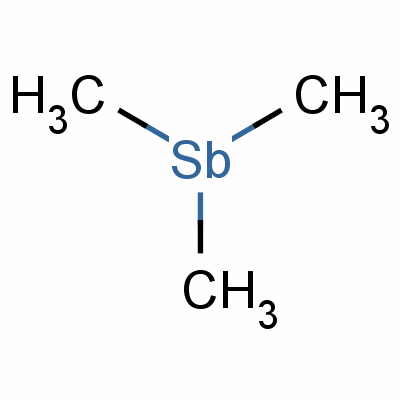 Trimethylantimony Structure,594-10-5Structure