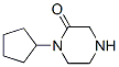 1-Cyclopentylpiperazin-2-one Structure,59702-17-9Structure