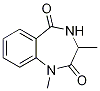 1,3-Dimethyl-3,4-dihydro-1h-1,4-benzodiazepine-2,5-dione(saltdata: free) Structure,5973-23-9Structure