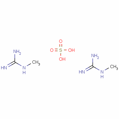 1-甲基硫酸胍結(jié)構(gòu)式_598-12-9結(jié)構(gòu)式