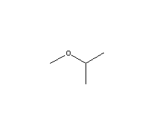 2-甲氧基丙烷結(jié)構(gòu)式_598-53-8結(jié)構(gòu)式