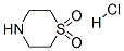 Thiomorpholine, 1,1-dioxide, hydrochloride Structure,59801-62-6Structure