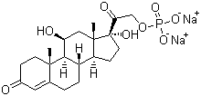 Hydrocortisone sodium phosphate Structure,6000-74-4Structure